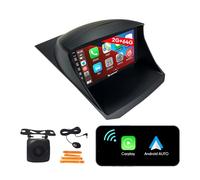 [2G 64G] Android Car Stereo FM Radio Carplay Android Auto 9" Touchscreen Headunit Media Player avec Backup Camera pour Ford Fiesta 2011 2012