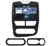 [2G+64G] BXLIYER 10.1 Pouce Autoradio pour Renault Clio (2013-2016) GPS Radio - sans Fil Carplay Android Auto - Android 15 - Caméra arrière - 2 Din - Dab Volant WLAN Bluetooth DSP 4G