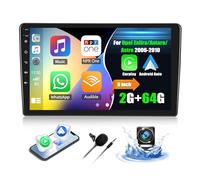 2G+64G CAMECHO Android 15 autoradio pour Opel Astra H/Zafira B/Corse C D avec Navi Carplay Android Car, Ecran 9 Pouces Double DIN autoradio avec Bluetooth RDS/FM MirrorLink + Caméra de recul