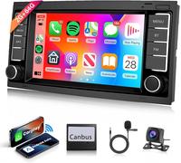 2G+64G Carplay Sans Fil Android 13 Autoradio 2 Din Pour Vw Touareg 2004-2011 Vw Transporter T5 Multivan 2004-2009 7 Pouces Avec Android Auto Navi Gps Wifi Bluetooth Fm/Rds/Dab/Swc Caméra De [Z1557]