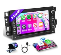 2G+64G Sans Fil Carplay Android 13 Autoradio 2 Din pour Chevrolet Aveo Captiva Epica Holden Daewoo Pontiac 7 Pouces Autoradio Android Auto GPS Navi WiFi Mirror Link Bluetooth FM/RDS/EQ Caméra de Recul
