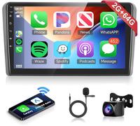 2g+64g Wireless Carplay Android Car Radio 2 Din For Audi A3 S3 Rs3 8p 8vs 8pa With Android Auto Gps Navi Wifi 9 Inch Car Radio With Mirror Link Bluetooth Fm/Rds/Dab/Obd/Dvr/Swc Backup Camera
