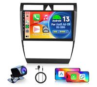 2GB 64GB Android Autoradio pour Audi A6 C5 1997-2004 S6 1999-2004 RS6 2002-2006 Radio avec Carplay Android Auto, Hodozzy Écran Tactile 9 Pouces Stereo GPS,Bluetooth,WiFi, FM/RDS Radio,SWC,EQ