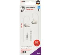 2GO 795574 Casque de sport intra-auriculaire 2GO "Active 1", weiss