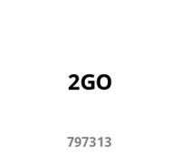 2GO 797313 Ecouteurs stéréo 2GO blanc
