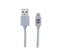 2GO Câble Lightning 795781 : 1m, Connecteur Lightning Mâle, Connecteur USB B Mâle, Blanc, Compatible iPhone/iPad Air, H.S. Code 84733080
