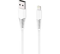 2GO Câble USB Connecteur Lightning , USB-A mâle 1.00 m blanc 797288
