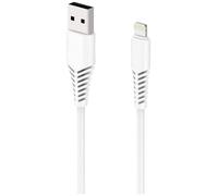 2GO Câble USB Connecteur Lightning , USB-A mâle 1.00 m blanc 797288
