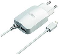 2GO Acoustics Chargeur 797166 110–240V 2100mA pour câble Apple Lightning Blanc