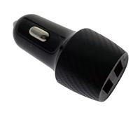 2GO KFZ Ladegerät 2000mA 2x USB-A schwarz