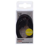2GO Lade/Datenkabel Micro USB schwarz