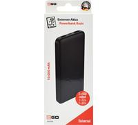 2GO Powerbank Basic 10000mAh 2x USB-A inkl. Micro-USB Kabel