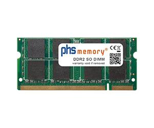2Go RAM mémoire s'adapter Lenovo ThinkCentre A61e DDR2 So DIMM 667MHz PC2-5300S