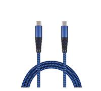 2GO USB Charging Cable 100 cm USB Type-C to USB Type-C Blue