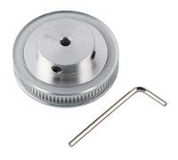 2GT 80 dents de dents en aluminium Poulie Poulie de la courroie synchrone Roue d'entraînement pour les machines CNC 3D avec une courroie de 6 mm de largeur 5 à 14 mm d'option (Trou de dent 5 mm roue
