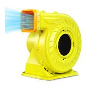 2HP Ventilateur gonflable pour grands objets gonflables, puissant 1500 W, pompe à air commerciale portable pour grand château rebondissant, toboggan aquatique, pont