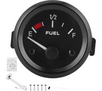 2in Jauge de niveau de carburant lumière blanche avec capteur à flotteur universel pour les véhicules à essence 12 -V