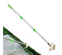 2IN1 Deck Weed Repoval Brush - Gap Nettoying Scurred, Moss & Crout Remover Tool | Outils De Dissolvant En Verre GAP Herbicide Moss Retroals Rycouls Moss Remover Brush Puller En Verre Outils De Dissolv