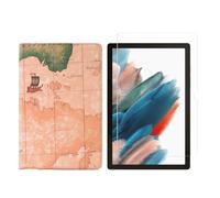 2in1 Jeu pour Samsung Galaxy Tab A8 SM-X200 X205 10.5 Pouces Housse + en Verre