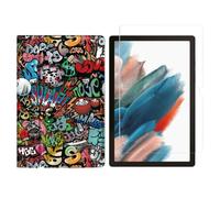 2in1 Jeu pour Samsung Galaxy Tab A8 SM-X200 X205 10.5 Pouces Protection + Écran
