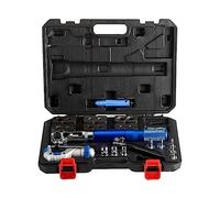 2in1 Kit d'outils d'évasement hydraulique 8Dies 5-22mm Soft HVAC Cuivre Tube Cutter Ebavureur Extrusion Expansion Pinces Outil