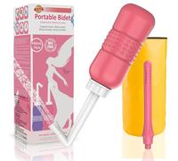 2in1 Lave - linge pour femmes (buse courte + buse longue), douche Po, boîte Peri, baignoire portative de 450ml, intimité intérieure et extérieure propre, baignoire de voyage