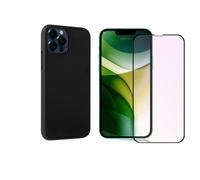 2in1 Set Portable + Verre de Protection pour Apple IPHONE 13 Pro 6.1 Pouces