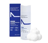 2in1 shampooing de Natation, 250 ML Shampooing de Natation d'élimination du Chlore, Formule de Soins capillaires réparateurs, élimine l'odeur de Piscine, sécheresse, l'hydratation, Douce, Non GR