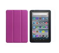 2in1 Tablette Jeu pour Amazon Kindle Fire 7 12. Gen. 2022 7 Pouces Étui +