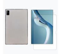 Ensemble 2 en 1 pour Huawei MatePad Pro 2021 12,6" avec coque fine pour tablette + coque de protection en verre trempé