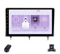 2K Autoradio pour Honda Civic 2022 1DIN Écran Tactile QLED Android Autoradio 9-inch/CarPlay sans Fil/Android Auto/WiFi/Radio FM AM RDS/GPS/Bluetooth/DSP/Caméra de Recul/ADAS DVR(M100CP)