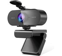 2K Webcam,Full HD 90° Wide Angle PC Camera with Noise Cancelling Microphone,USB Plug Play Camera for PC Laptop Mac,Web Cam Linux Streaming Youtube Skype Video Call Zoom Video Conference