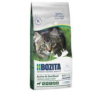 2kg Active & Sterilised Sans Céréales Agneau Bozita - Croquettes Pour Chat
