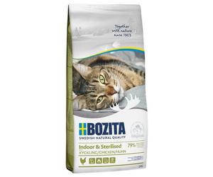2kg Indoor & Sterilised Bozita Feline Pour Chat