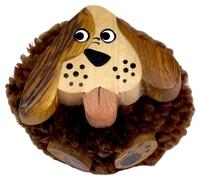 2Kids Toys Aimant en bois Grand chien Pompon