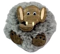 2Kids Toys Aimant en bois Grand éléphant Pompon