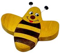 2Kids Toys Grand aimant en bois en forme d'abeille