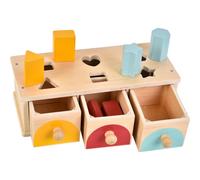 2Kids Toys Shape Sorting Box jouet d’activité 12m+ 10 pcs