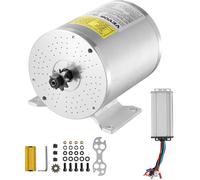 2kW Moteur à courant continu sans balais 48V 4300U/min Moteur électrique Contrôleur