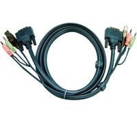 2L-7D02U Cordon Kvm Dvi/Usb/Audio-1,80M