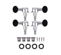 2L2R Ukulele Tuning Pegs Alliage de Zinc Précisément Ukulele Verrouillage Tuners Mécaniques pour Ukulele String Tuning