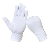 2lots D Digitale Libère des Gants Élégants Bijoux De Couleur Solide Manipulation Améliorant L'apparence Professionnelle Gants D'apparence Professionnelle