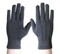 2lots D Digitale Libère des Gants Élégants Bijoux De Couleur Solide Manipulation Améliorant L'apparence Professionnelle Gants D'apparence Professionnelle