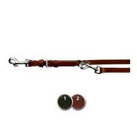 2m/18mm - Collection Cuir de Tirage - Laisse de Chien en Cuir - Résistant, indéchirable et durable