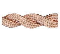 2m 3m 5m 10m 2 Core Vintage câble torsadé rétro recouvert de tissu cordon de lampe Flex fil électrique(T16,2m)