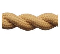 2m 3m 5m 10m 2 Core Vintage câble torsadé rétro recouvert de tissu cordon de lampe Flex fil électrique(T05,5m)