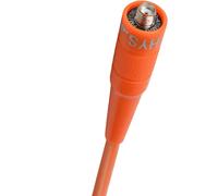 2m/70cm SMA Female Flexible Antenna 144/430MHz Antenna Compatible with Kenwood UV-5r UV-82 BF-888S Puxing Walkie Talkies (Orange)
