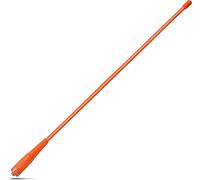 2m/70cm SMA Femelle Antenne Flexible 144/430MHz Antenne Compatible avec Kenwood Baofeng UV-5r UV-82 BF-888S Puxing Walkie Talkies (Orange)
