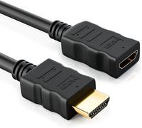 2m Câble d'Extension-Compatible avec HDMI 2.0a/b/1.4a-UHD 4K HDR 3D 1080p 2160p Arc-Haute Vitesse avec Ethernet