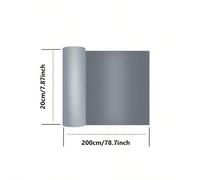 2m de ruban imperméable/ruban d'étanchéité avec des fonctions d'imperméabilisation, de rénovation anti-rouille et anti-corrosion. Convient pour les toitures ondulées, les toitures métalliques, les con